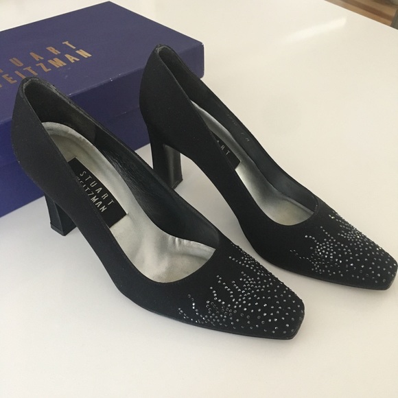 Stuart Weitzman | Tieline Pump Black Kid - Picture 2 of 7